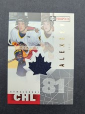 2000-01 Upper Deck Prospects CHL Game Jersey Nikita Alexeev #NA