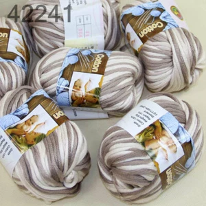 Sale New 6x50gr Balls Soft Worsted Cotton Chunky Shawl Scarf Hand Knit Yarn 241 - Picture 1 of 4