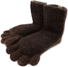 Fluffy Warm Short 5 Toe Socks Made by Tebukuroya Made in Japan