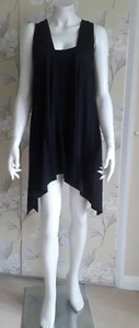 SIGNATURE Denmark top black Summer Size Small NEW - Picture 1 of 6