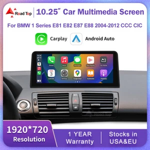CarPlay Multimedia Linux Touch Screen For BMW 1 Series E81 E82 E87 E88 2004-2012 - Picture 1 of 12