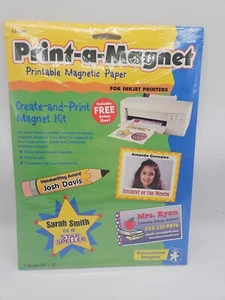 3 Hojas 8.5x11 Imprimir Un Imán, Papel Magnético Imprimible por Educational Insights - Imagen 1 de 5