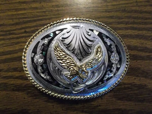 Large Western Buckle 4inch x 3 inch - Picture 1 of 3