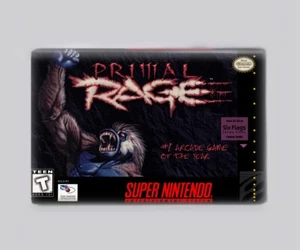 PRIMAL RAGE / SNES - IMÁN NEVERA 2"x3" (super nintendo retro - Imagen 1 de 3