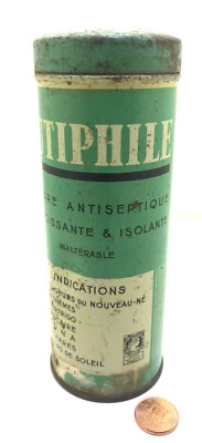 ANCIENNE BOITE PUBLICITAIRE MEDICAMENT CUTIPHILE - Photo 1/3