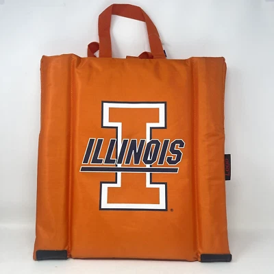伊利诺伊大学格斗伊利尼折叠体育场座椅长椅垫新品 — 第 1/2 张图片