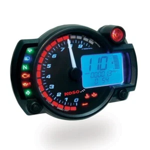 Koso Moto Motorcycle Motorbike RX2N+ GP-Style Speedometers 0-10000 RPM Black - Picture 1 of 1