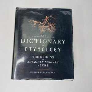 Barnhart Concise Dictionary of Etymology by Robert K. Barnhart (1995, Hardcover) - Imagen 1 de 11