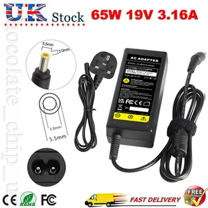 60W For Samsung NP-R519 R730 R530 AD-6019R Laptop Charger Adapter Power Supply - Picture 1 of 12