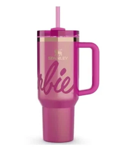 🔥NEW SEAL🔥Stanley x Barbie Legends Flowstate Quencher 40oz Tumbler Barbie Icon - Picture 1 of 1