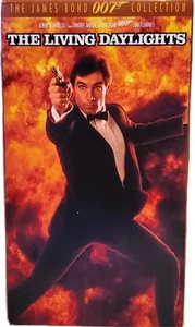 The Living Daylights (VHS) 1987 Timothy Dalton, Maryam d'Abo TESTED - Picture 1 of 3