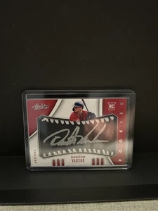 2021 Absolute Baseball Material Signatures 33/99 Daulton Varsho Rookie Auto RC - Picture 1 of 2