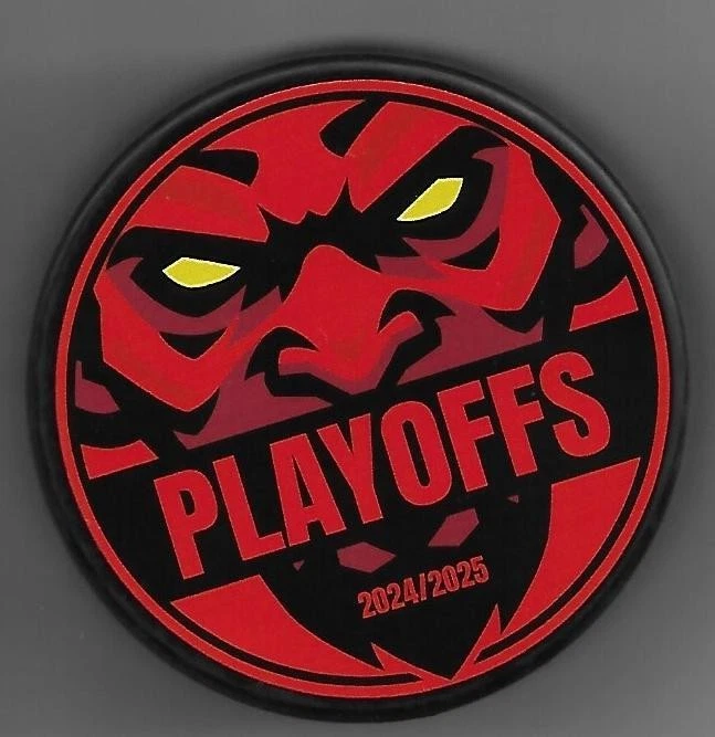 Eishockey Puck  EC BAD NAUHEIM ROTE TEUFEL    DEL NHL  - Bild 1 von 1