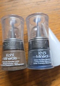 L'Oreal Khol Minerals Powder Eyeliner 2.4g - Choose Shade 03 Blue O5 Chestnut - Picture 1 of 4