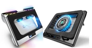 SET BESTEHEND AUS 2 llano V12 KLIM Everest Gaming Laptop Kühlpad Laptop Kühler MOUSEPAD - Bild 1 von 18