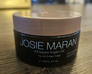 Josie Maran Neu Versiegelt 4 Oz. Whipped Argan Oil My Birthday Treat Body Butter - Bild 1 von 2