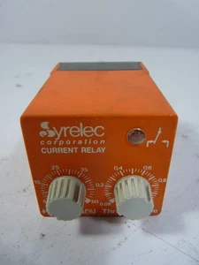 Syrelec LIRT Current Relay 240VAC 0.5-10A USED - Picture 1 of 3