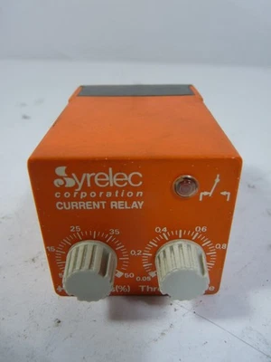 Syrelec LIRT Current Relay 240VAC 0.5-10A USED - Image 1 of 3