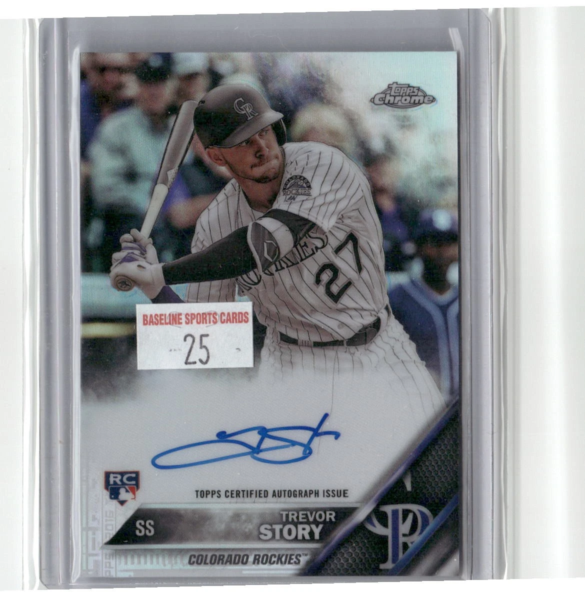 Trevor Story Autograph Baseball Cards for sale | eBay