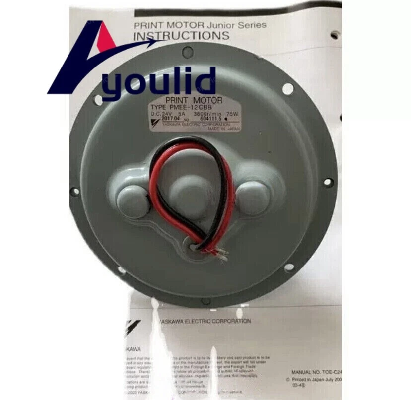 1PCS Yaskawa Flat Motor Rotary motor PMEE-12CBB new Free delivery - Image 1 of 4