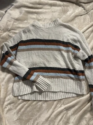 Suéter de cuello redondo a rayas So Juniors’s/Women’s talla XL Foto 1 de 4