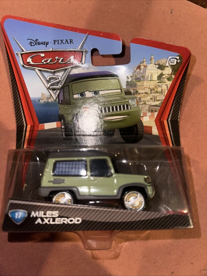 FIGURA AXLEROD DISNEY PIXAR CARS 2 MILLAS #17 TOTALMENTE NUEVA  Foto 1 de 1