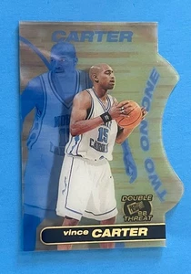 Vince Carter North Carolina Tar Heels 1998 Press Pass Double Threat Two-On-One - Picture 1 of 3
