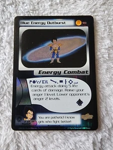 DBZ Dragon Ball Z FOIL Blue Energy Outburst 99 CCG Unlimited Frieza Saga MP - Bild 1 von 5