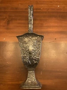 Beautiful ANTIQUE Victorian Gorgeous Silver plate Dutch Scene Basket - Picture 1 of 9