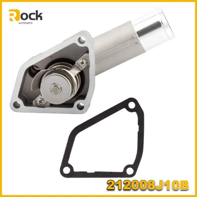 Carcaça de termostato com gaxeta para Nissan Altima Quest Maxima Murano Infiniti I35 - Imagem 1 de 4