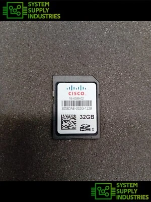 Cisco 32GB SD Card for UCS servers P/N 16-4389-02 - Image 1 of 2