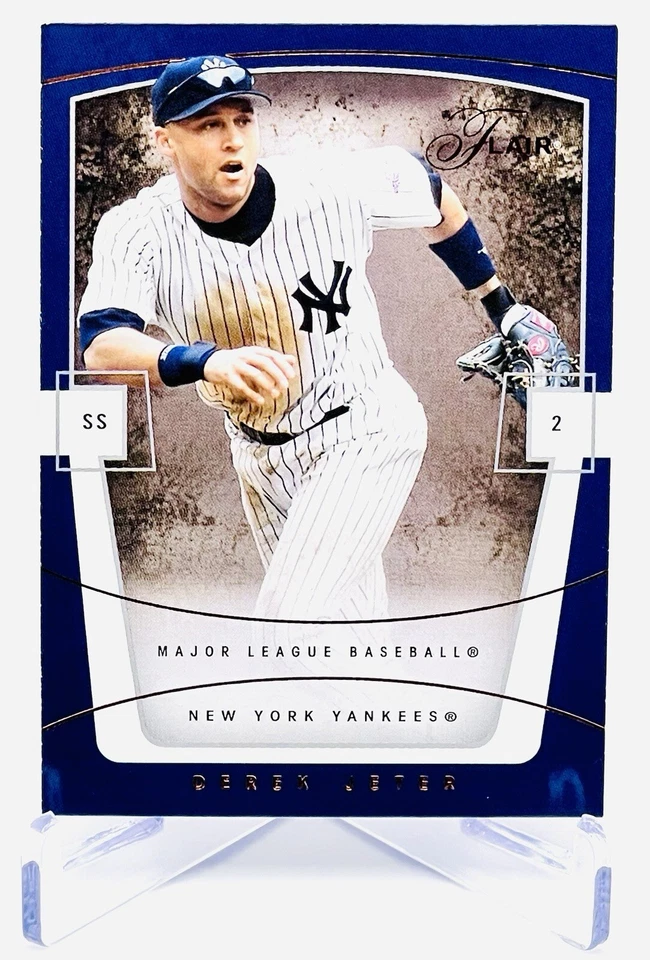 2004 Flair #59 Derek Jeter New York Yankees - Image 1 of 2