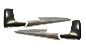 1998-01 DODGE RAM P/U 4DR QUAD CAB OUTER ROCKER PANELS AND CAB CORNERS PAIR - Picture 1 of 2