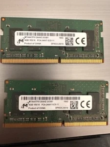 4GB 1RX18 PC4-2400T-SC0-11 Laptop Memory (2 modules) - Picture 1 of 1