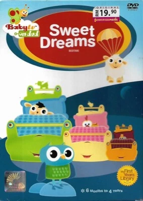 Baby TV On DVD Sweet Dreams Bedtime Night Time Songs Age 6 Month To 4 Year - Image 1 of 4