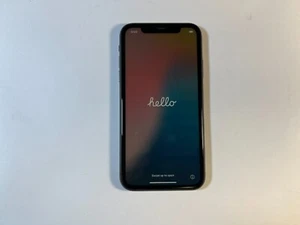 APPLE IPHONE 11 SPACE GREY - AT&T - 128GB -A2111 KLASA B ZADRAPANIA - Zdjęcie 1 z 13