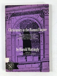 Christianity in the Roman Empire Harold Mattingly 1967 Norton Vintage PB Book - Picture 1 of 3