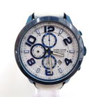 Angel Clover LU44 Luce Analog Quartz Men's Watch White Dial Belt Used Excellent