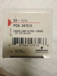 Emerson Flow Controls EK Series Liquid Line Filter-Drier EK-164S New In Box!!!!! - Picture 1 of 3