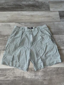 Vintage Ralph Lauren Polo Striped Classic Golf Shorts Actual Size 32 Mens GUC - Picture 1 of 12