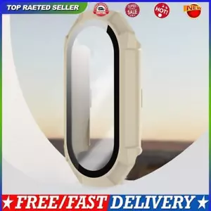 Bumper Shell Case PC Glas Displayschutzfolie für Xiaomi Mi Band 8 Smart Band DE - Zdjęcie 1 z 18