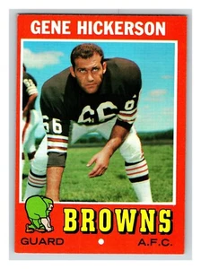1971 Topps Gene Hickerson Cleveland Browns #36 (KCR) - Picture 1 of 2