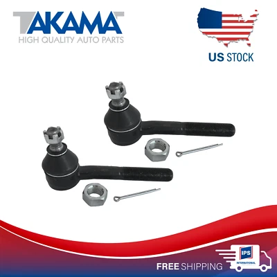 Extremo de barra de amarre exterior delantero de 2 piezas para Nissan D21 1986-1993 4x4, Pathfinder Foto 1 de 4