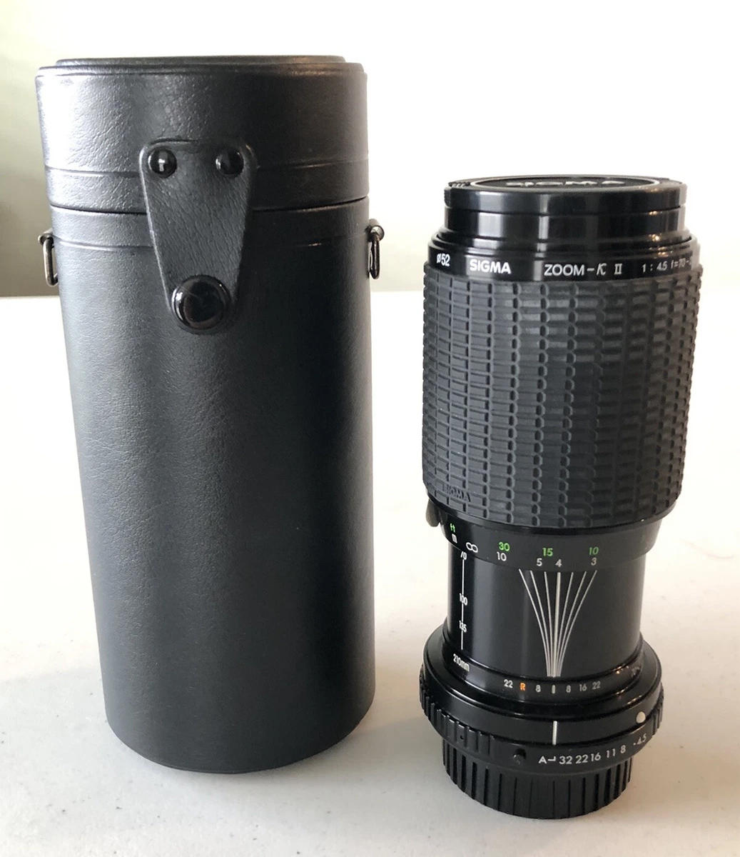 Sigma 70-210mm Focal Zoom len Camera Lenses for sale | eBay