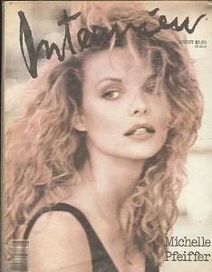 Interview Magazine--Aug. 1988--Michellr Pfeiffer - Picture 1 of 1