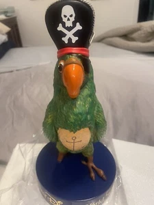 Walt Disney World 50th Anniversary Musical Parrot Pirate Figurine Limited Ed!!!! - Picture 1 of 5