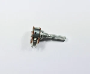 2 pcs A20K 20KA ALPHA Dual Stereo Potentiometer Pot 30m 6pin - Picture 1 of 3