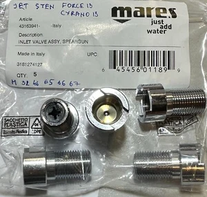 Conjunto de válvula de entrada de fusil neumático Mares pieza de repuesto - Imagen 1 de 1