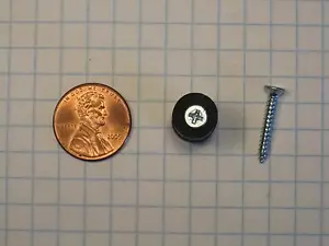 SHEET METAL SCREWS #4 x 3/4" STEEL, FLAT HEAD, PHILLIPS DRIVE, ZINC-PLATED - Picture 1 of 1