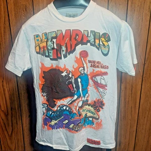 Ja Morant Memphis Grizzlies Shirt Brand X Graphic Print Medium Raise Hell - Bild 1 von 8